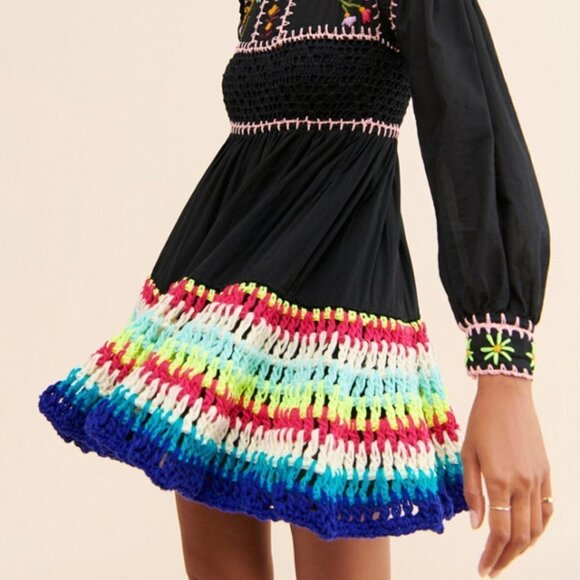 NWT CeliaB Scarlett Mixed Media Dress - Picture 3 of 12